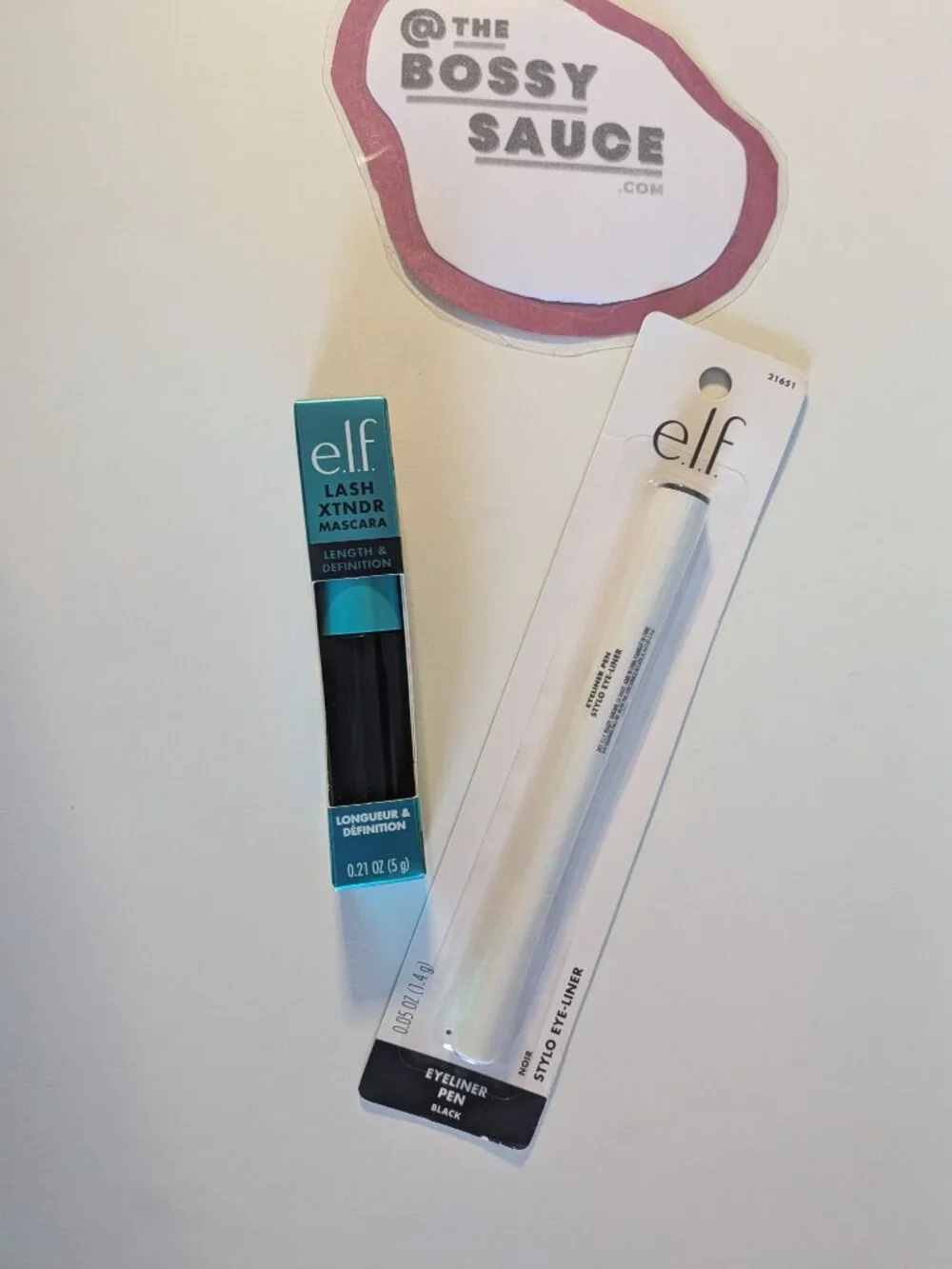 🌸 e.l.f. Lash XTNDR Mascara Black & Eyeliner Pen Black DUO